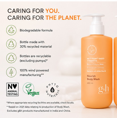 Amway nourish body wash - g&h,
