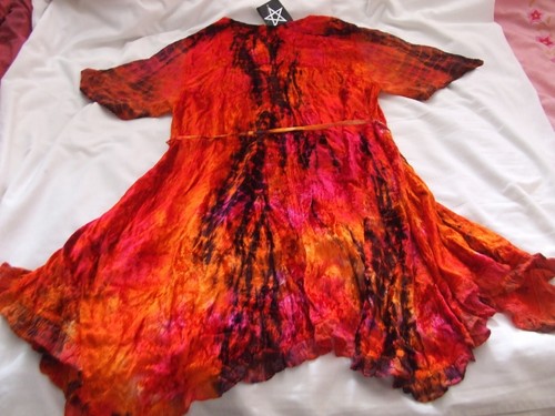 Jordash hippy dress long - or,