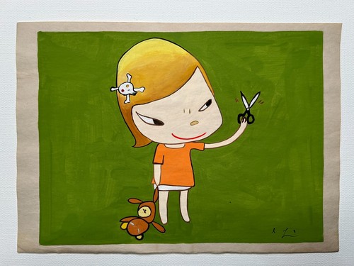 Yoshitomo nara drawing - drawing, on