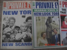 Private Eye Magazine 758 (1991) to 1573(2022) VGC T=671 mags VGC