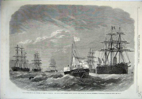 Original old antique print - original,
