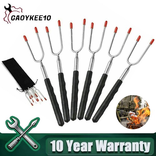 Marshmallow toasting forks - marshmallow,