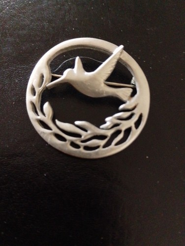 Vintage brooch bird - vintage, bird.