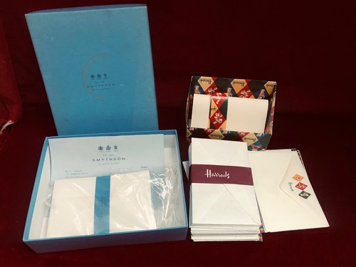 Harrods vintage stationary and