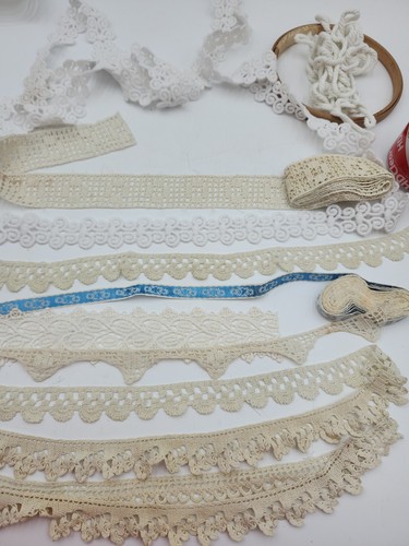 Lot vintage lace - lot, collar