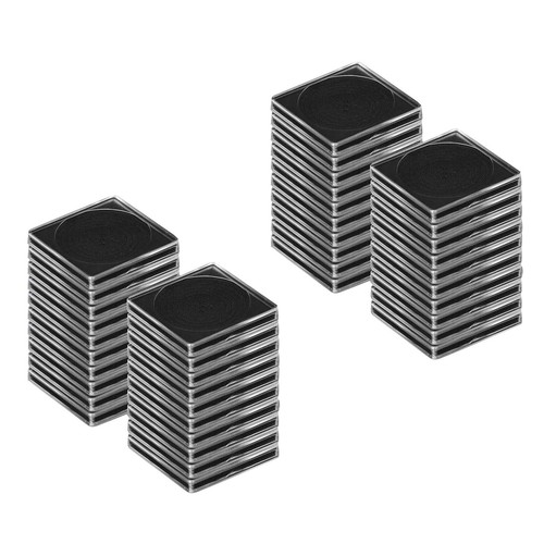 40pcs clear coin storage box - clear,