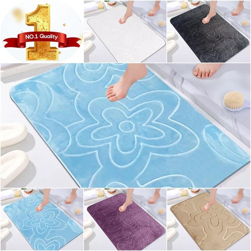 Bath memory foam velvet - bath, non