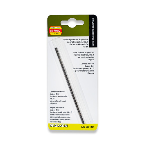 Proxxon scroll saw blades - scroll,