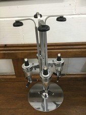 Silver Coloured Metal Freestanding Home Bar Optics Set