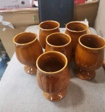 Six Prinknash Abbey Pottery