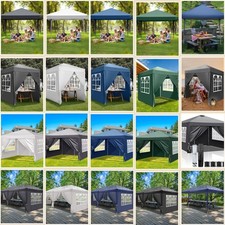 2x2M/ 3x3M/ 3x6M Pop Up Gazebo Outdoor Marquee Canopy Garden Party Wedding Tents