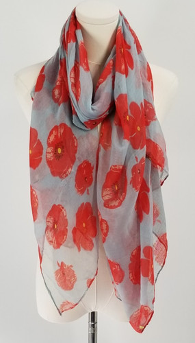 Brand poppy print oblong - poppy,