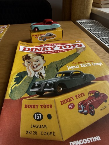 Dinky toys 157 jaguar - dinky, xk120