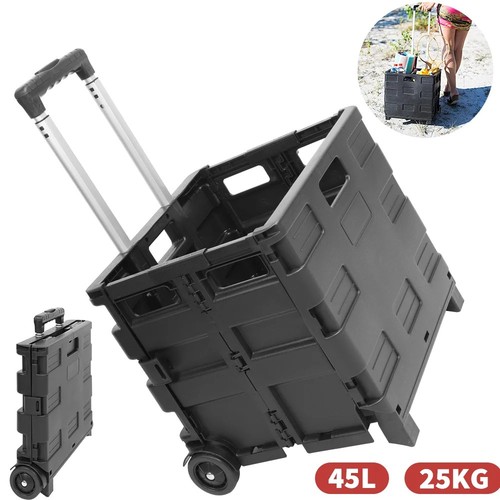45l folding boot cart shopping - folding,