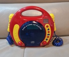 Chad Valley Sing A Long CD Player 2 Mics (Tested & Working)