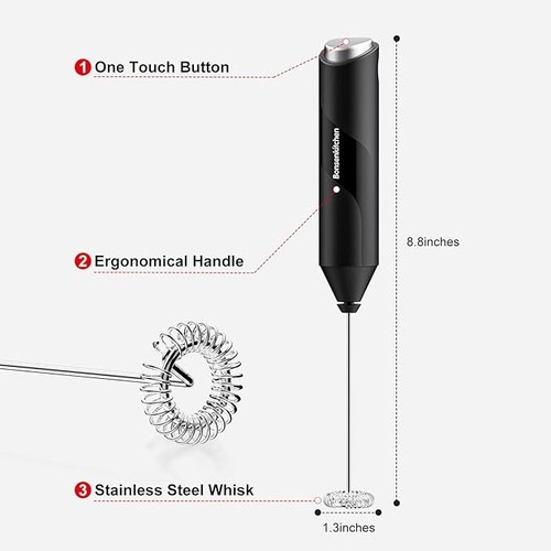 Bonsenkitchen milk frother - milk,