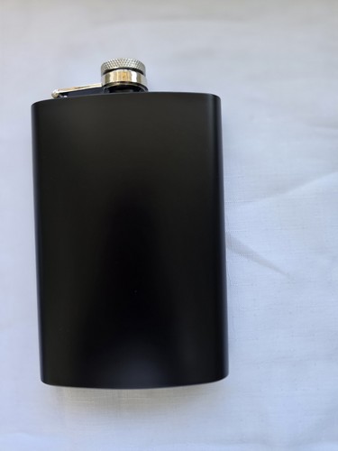 Stainless steel hip flask - stainless,