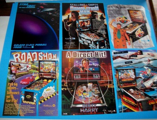 Pinball flyers star trek - pinball,