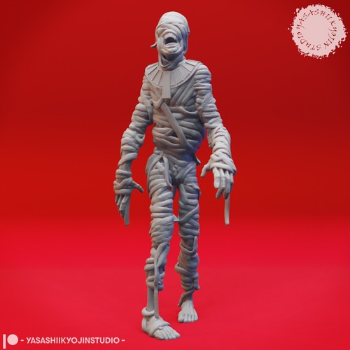Walking mummy egyptian - walking,