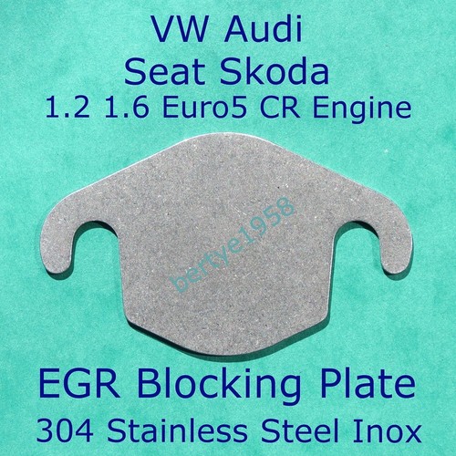 Egr valve block plate - valve,