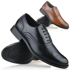 Mens Brogues Smart Casual Lace