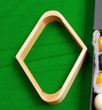 Pool Table Diamond Rack 9-Ball for 2" Balls  (51mm) Pine