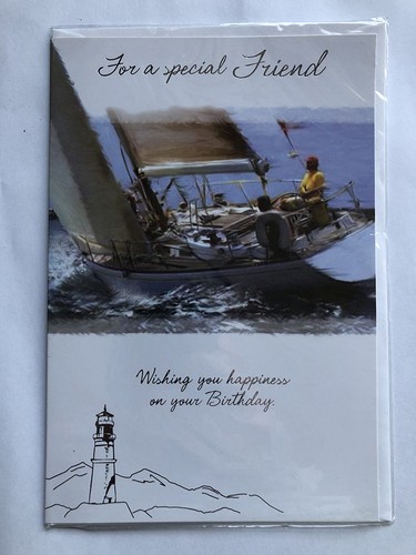Friend happy birthday card - friend,