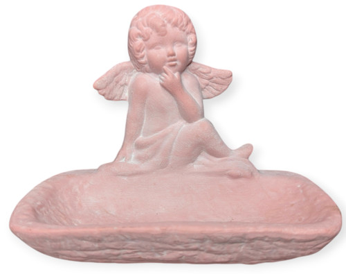 Terra cotta cherub figure - terra,