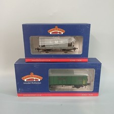Bachmann 39-530 Ex-Southern PMV + 38-552A Midland Brake Van Bundle x2 -CP