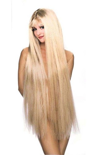 Godiva adult long blonde - long,