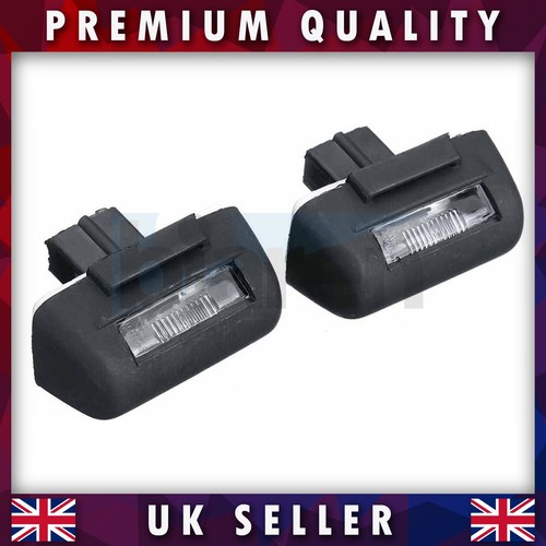 Rear number plate - rear,