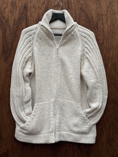 Premium chunky wool blend zip - premium,