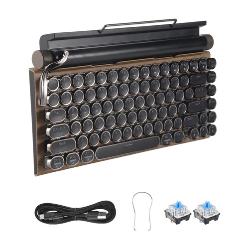 Retro typewriter keyboard - retro,
