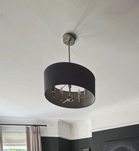 Modern charcoal drum - charcoal, shade