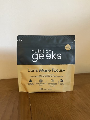 Nutrition geeks lions mane - nutrition,
