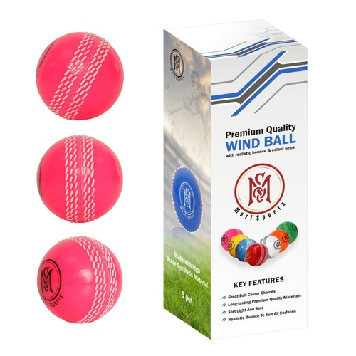 Wind cricket balls - 3x, soft