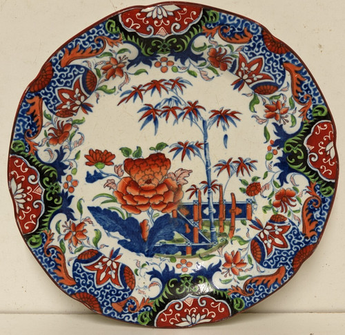 Antique english polychrome - english,