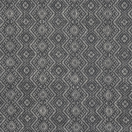 Yarmouth ikat charcoal fabric - yarmouth,