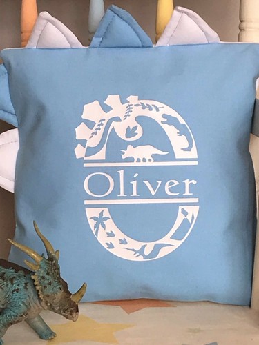 Handmade personalised dinosaur