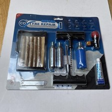 OXFORD CO2 TYRE REPAIR KIT  1 MOTORCYCLES BIKE PUNCTURE KIT OX160