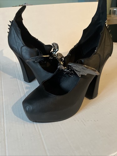 Demonia goth platform bat - platform,