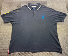 Santa Monica Polo Club Polo Shirt 3XL – Navy – Embroidered Logo – Sport Heritage