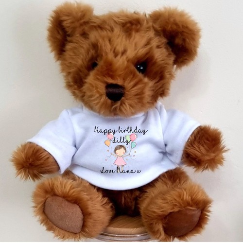 Personalised teddy bear - personalised,