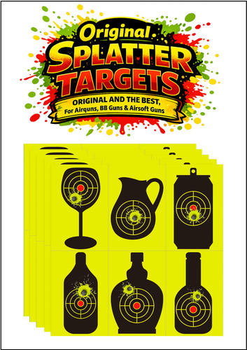 Airgun bottle splatter - airgun,