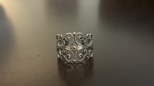 Vtg silvertone filigree scroll - vtg,