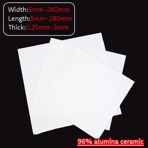 Alumina ceramic plate - 96%,