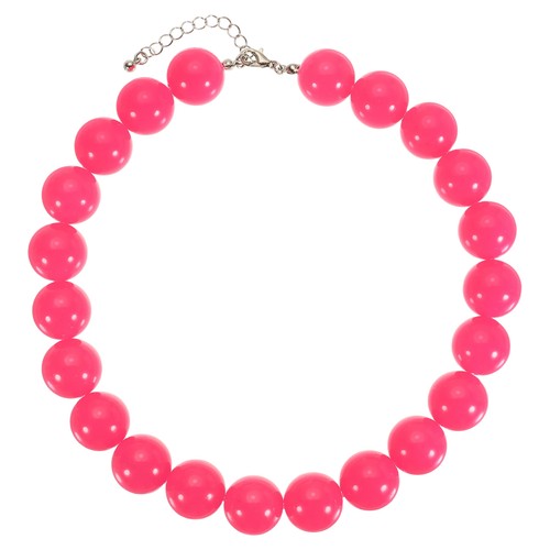 Chunky beaded necklace - chunky,