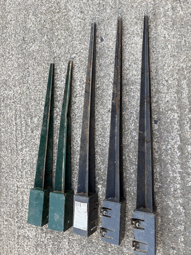 Heavy duty steel fence post - fence,