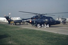 S-134 & S-175 : Westland Lynx helicopter : Danish AF : 35mm slide 73a