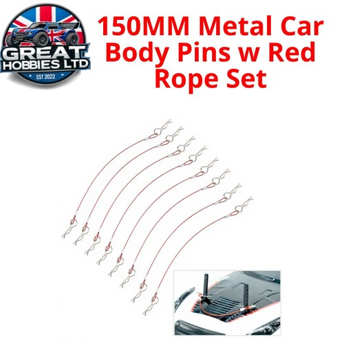 Metal car body - pins, clips